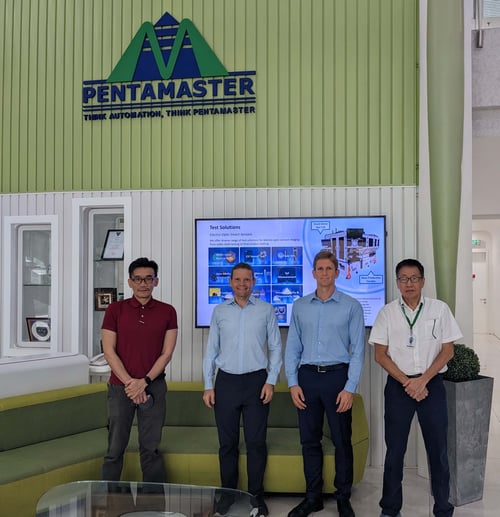 On our plant tour with the CEO and director of a $300m automation equipment manufacturer in Malaysia 